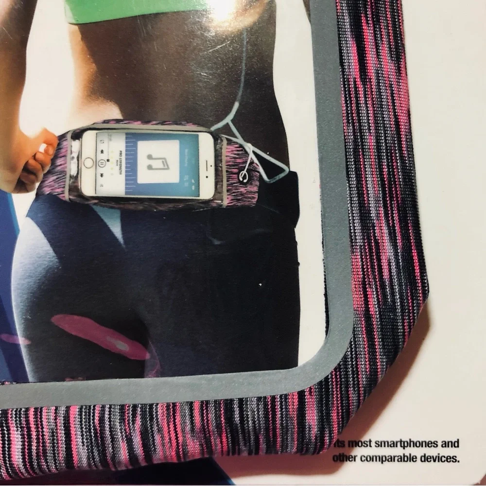 🔥$8🔥PRO STRENGTH Active Waistband Black Pink Women's